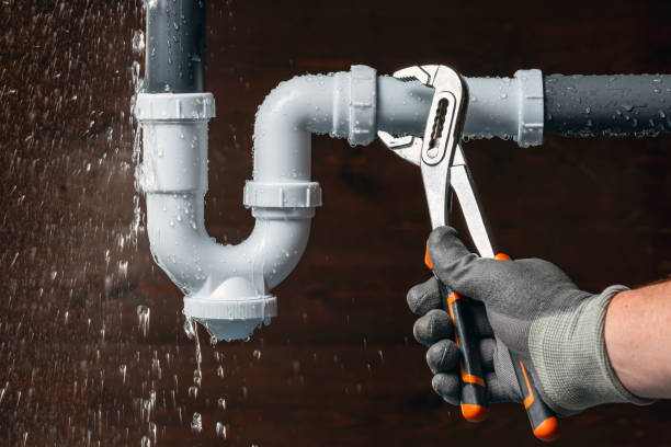 Professional Sewer Line Repair technician working in Jamaica, NY